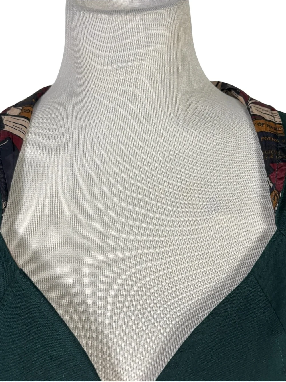 Harry Potter Hot Topic Textbook Overcoat Women Size XL Green Jacket Coat Corset